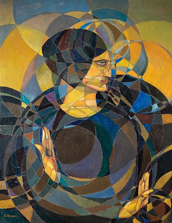 Boleslaw Biegas, vers 1919, « Gestes rituels », huile sur toile.
