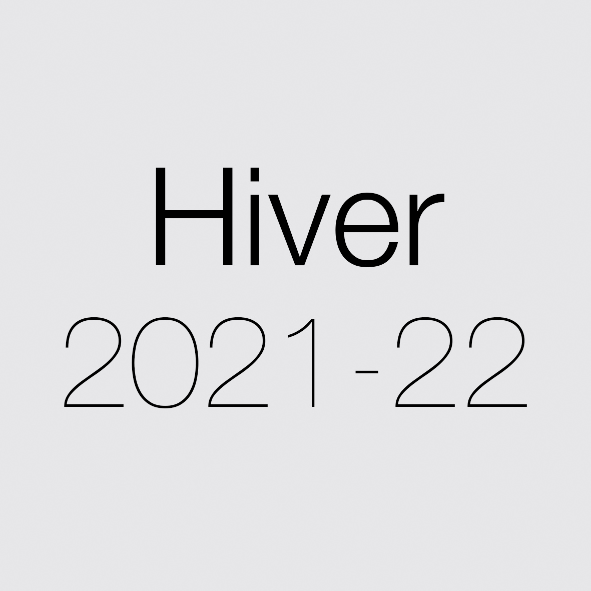 Hiver 2021-22